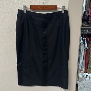 Anne Taylor pencil skirt with stitching details